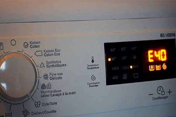 Các dấu hiệu nhận biết công tắc cửa máy giặt bị hỏng